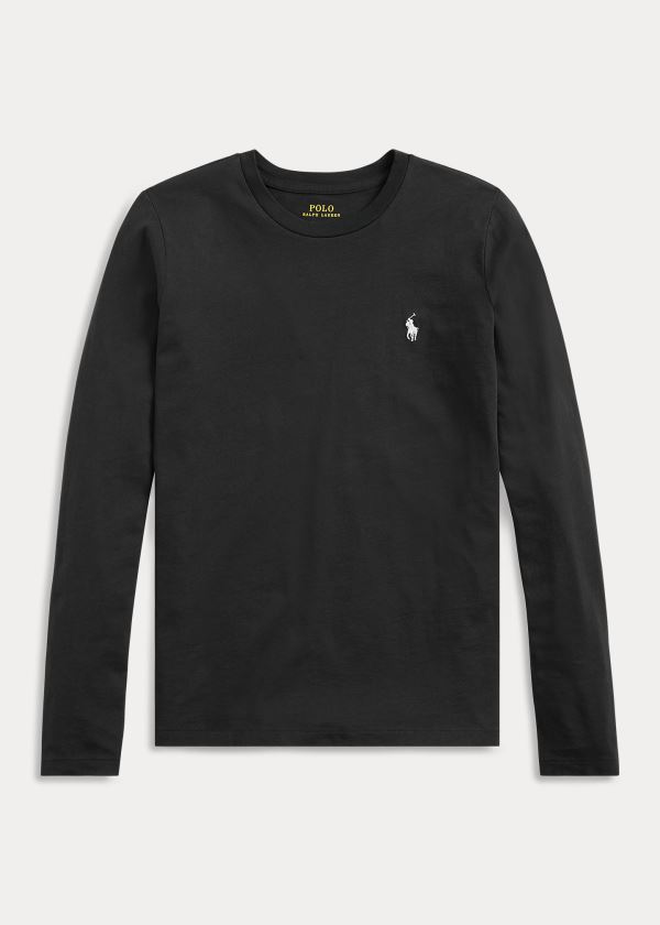 Polo Ralph Lauren Jersey Langærmet Skjorter Dame Danmark (IWPHQ0946)